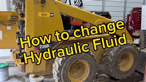 skid steer hydraulic fluid contaminated with moisture sensing in white|milky hydraulic oil .